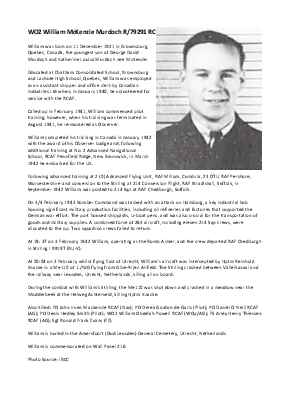 A preview of a PDF biography for Murdoch, William McKenzie